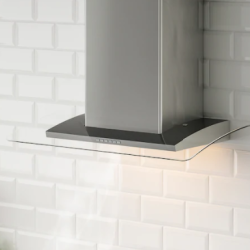 Wall or ceiling mounted range hood