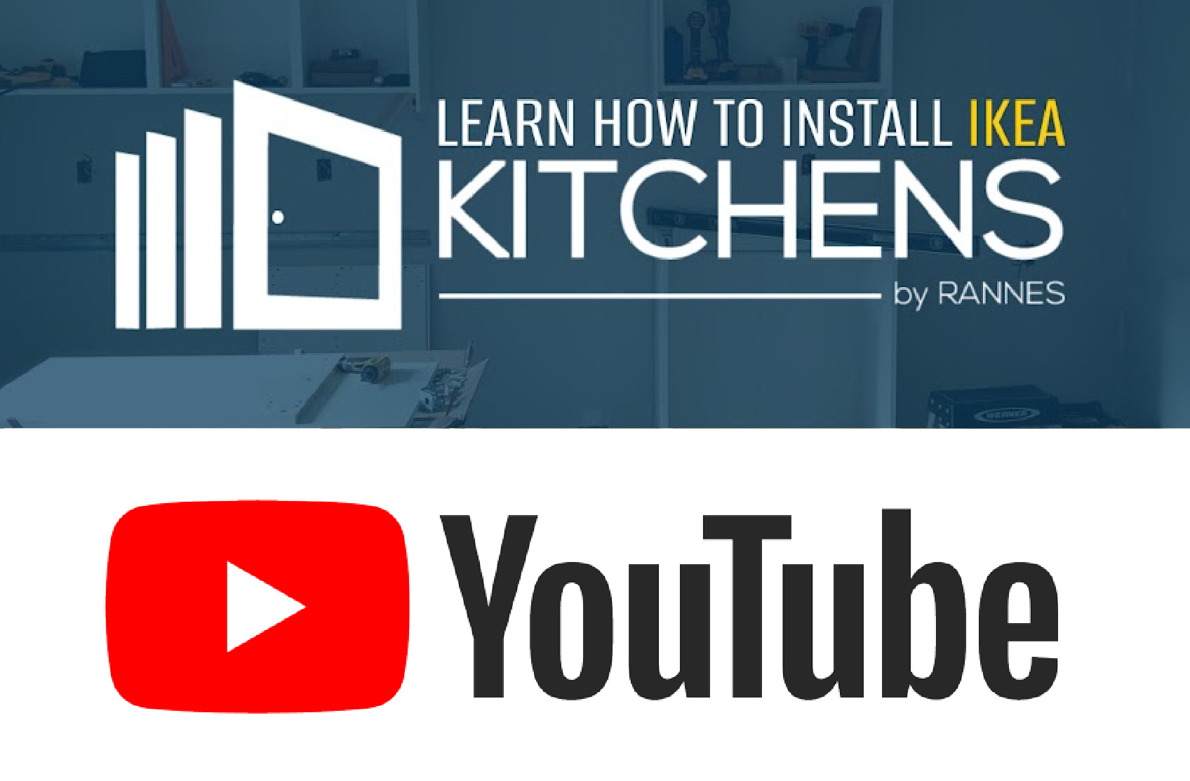 Installing A Single Row Ikea Kitchen Island - Sektion base cabinets